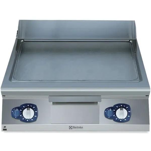 Bak-/Grillplaat | e-XP 900 | Gas | Glad Oppervlak 730x700 (Verchroomd) | 90°C/270°C | 20kW | Piëzo Ontsteking | 800x930x250(h)mm