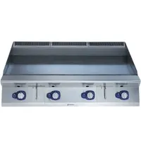Electrolux Bak-/Grillplaat | e-XP 900 | Gas | Glad Oppervlak 1194x610 (Verchroomd) | 90°C/270°C | 33kW | Piëzo Ontsteking | 1200x930x250(h)mm