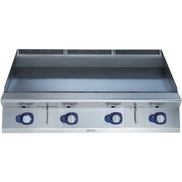 Bak-/Grillplaat | e-XP 900 | Gas | Glad Oppervlak 1194x610 (Verchroomd) | 90°C/270°C | 33kW | Piëzo Ontsteking | 1200x930x250(h)mm