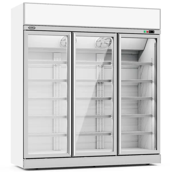 Vrieskast | INS | 1480L | Wit | -18°C/-22°C | Geforceerd | Draaideuren | Wielen (Geremd) | 1880x710x2092(h)mm