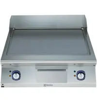 Electrolux Bak-/Grillplaat | e-XP 900 | Elektrisch | Glad Oppervlak 730x700 (Verchroomd) | 120°C/280°C | 15kW (400V) | 800x930x250(h)mm