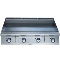 Electrolux Bak-/Grillplaat | e-XP 900 | Elektrisch | Glad Oppervlak 1194x610 (Verchroomd) | 120°C/280°C | 20kW (400V) | 1200x930x250(h)mm