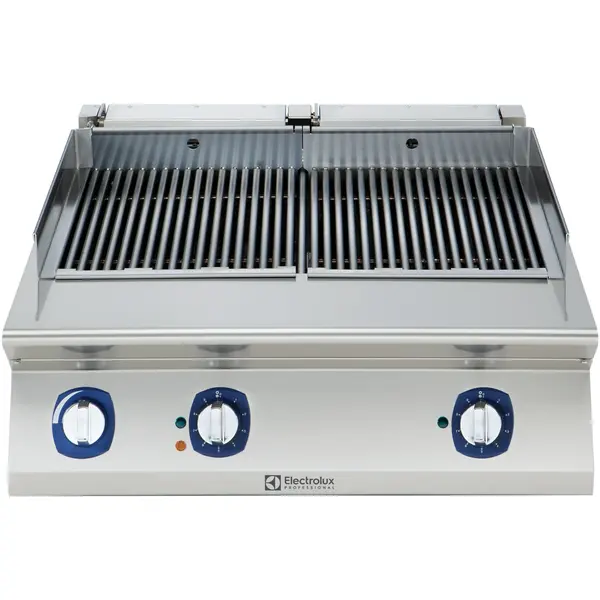 High Power Stoomgrill | e-XP 900 | Elektrisch | Oppervlak 705x598 (RVS) | 11.6kW (400V) | Vulkraan | 800x930x250(h)mm