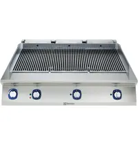 Electrolux High Power Stoomgrill | e-XP 900 | Elektrisch | Oppervlak 1065x598 (RVS) | 17.4kW (400V) | Vulkraan | 1200x930x250(h)mm