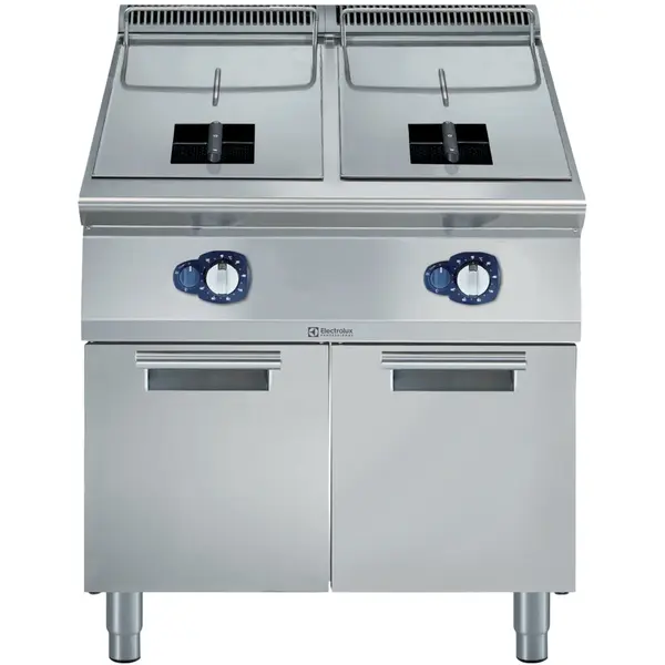 Friteuse | e-XP 900 | Gas | 15+15L | 120°C/190°C | 28kW | Piëzo Ontsteking | Aftapkranen | 800x930x850/900(h)mm