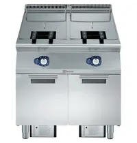 Electrolux Friteuse | e-XP 900 | Gas | 23+23L | 120°C/190°C | 42kW | Piëzo Ontsteking | Aftapkranen | 800x930x850/900(h)mm