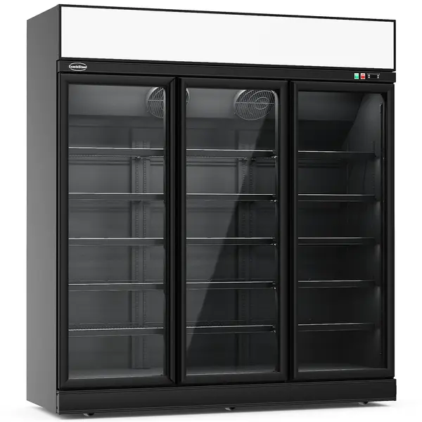 Koelkast | INS | 1530L | Zwart | 0°C/+10°C | Geforceerd | Draaideuren | Wielen (Geremd) | 1880x710x2092(h)mm