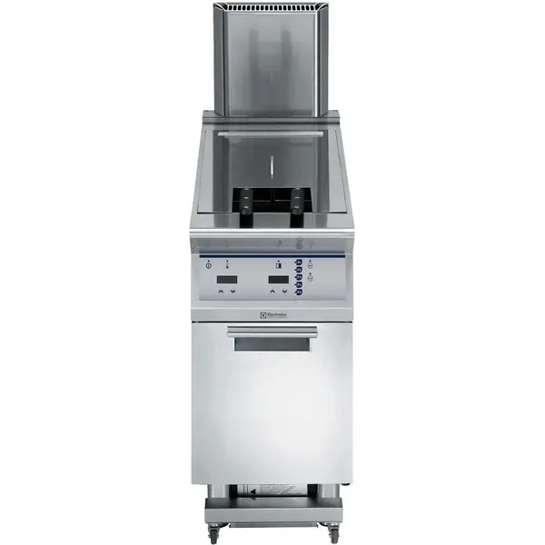 Friteuse | e-XP 900 | Elektrisch | 23L | 110°C/190°C | 18kW (400V) | Aftapkraan | Programmering | 400x930x850/900(h)mm