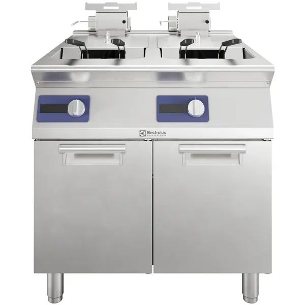 Friteuse | e-XP 900 | Elektrisch | 18+18L | 105°C/185°C | 33.4kW (400V) | Aftapkranen | 800x930x850/900(h)mm