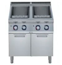 Electrolux Pastakoker | e-XP 900 | Elektrisch | 40+40L | 20kW (400V) | Vulkranen + Aftapkranen | 800x930x850/900(h)mm
