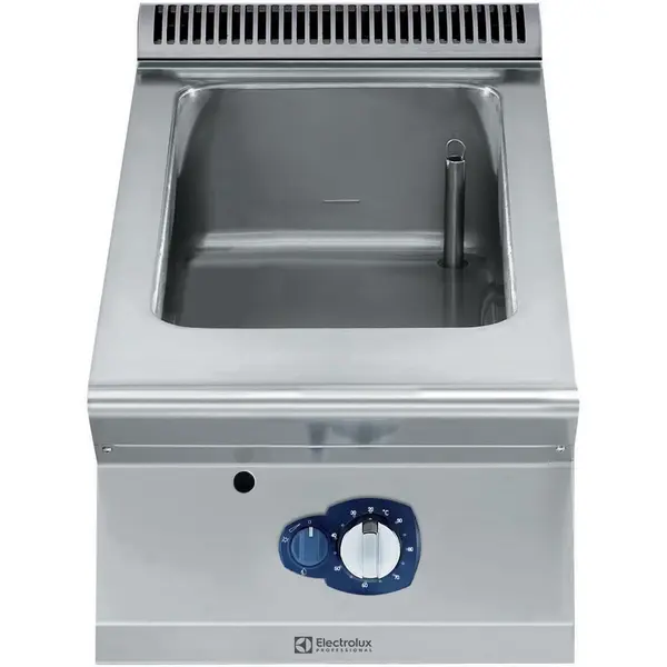 Bain-Marie | e-XP 900 | Gas | 1/1 GN + 1/3 GN | 30°C/90°C | 3kW | Piëzo Ontsteking | 400x930x250(h)mm