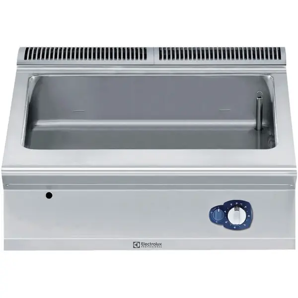 Bain-Marie | e-XP 900 | Gas | 2x 1/1 GN + 2x 1/3 GN | 30°C/90°C | 6.2kW | Piëzo Ontsteking | 800x930x250(h)mm