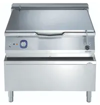 Electrolux Kantelbare Braadpan | e-XP 900 | Elektrisch | 80L | 80°C/300°C | 13kW (400V) | Vulkraan | 800x930x850/900(h)mm