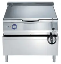 Electrolux Kantelbare Braadpan | e-XP 900 | Elektrisch | 100L | 80°C/300°C | 17kW (400V) | Vulkraan | 1000x930x850/900(h)mm