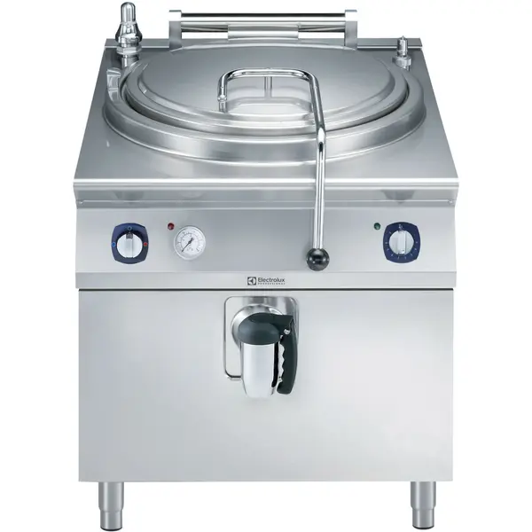 Kookketel | e-XP 900 | Elektrisch | 100L | Indirecte Verhitting | 21.5kW (400V) | Vulkraan (Warm/Koud) + Aftapkraan | 800x930x850/900(h)mm