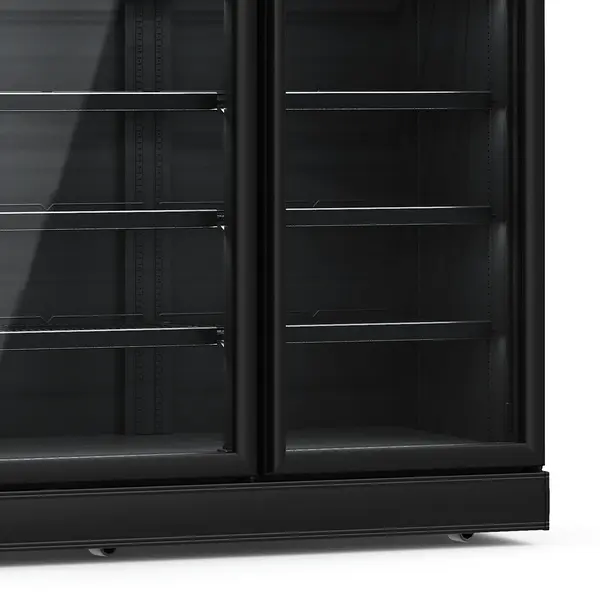Vrieskast | INS | 1480L | Zwart | -18°C/-22°C | Geforceerd | Draaideuren | Wielen (Geremd) | 1880x710x2092(h)mm
