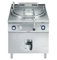 Electrolux Kookketel | e-XP 900 | Gas | 150L | Indirecte Verhitting | 24kW/0.1kW (230V) | Piëzo Ontsteking | Vulkraan (Warm/Koud) + Aftapkraan | 800x930x850/900(h)mm