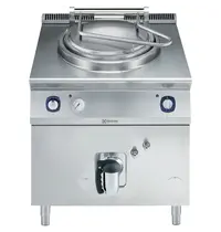 Electrolux Kookketel | e-XP 900 | Gas | 60L | Indirecte Verhitting | 14kW/0.1kW (230V) | Piëzo Ontsteking | Vulkraan (Warm/Koud) + Aftapkraan | 800x930x850/900(h)mm