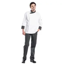 Chaud Devant Koksbroek | LIGNE NOIR | Polyester/Katoen | Zwart/Wit