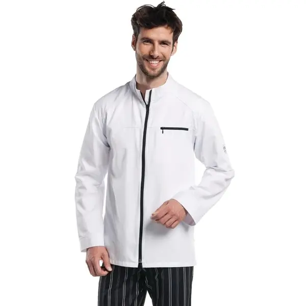 Koksbuis | MODENA | Polyester/Katoen | Wit/Zwart
