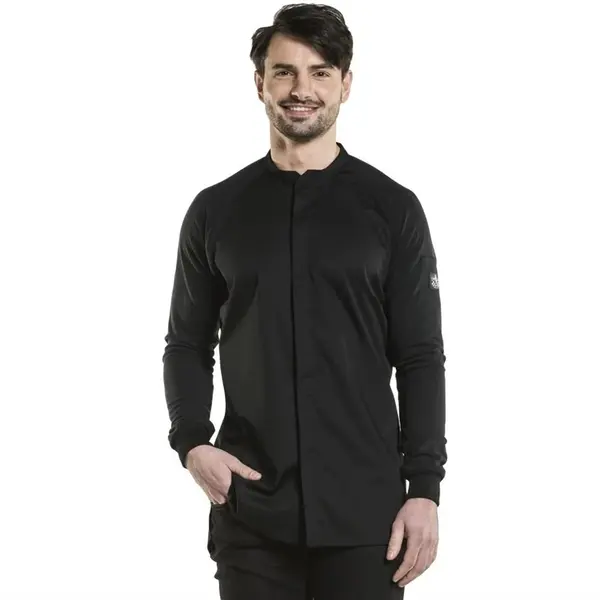 Koksbuis | FRATELLO UFX | Polyester/Katoen | Zwart | Lange Mouw