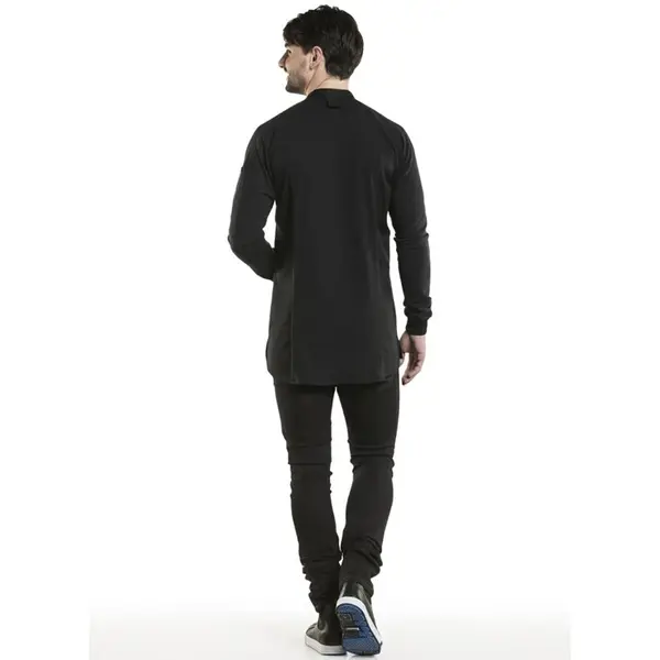 Koksbuis | FRATELLO UFX | Polyester/Katoen | Zwart | Lange Mouw