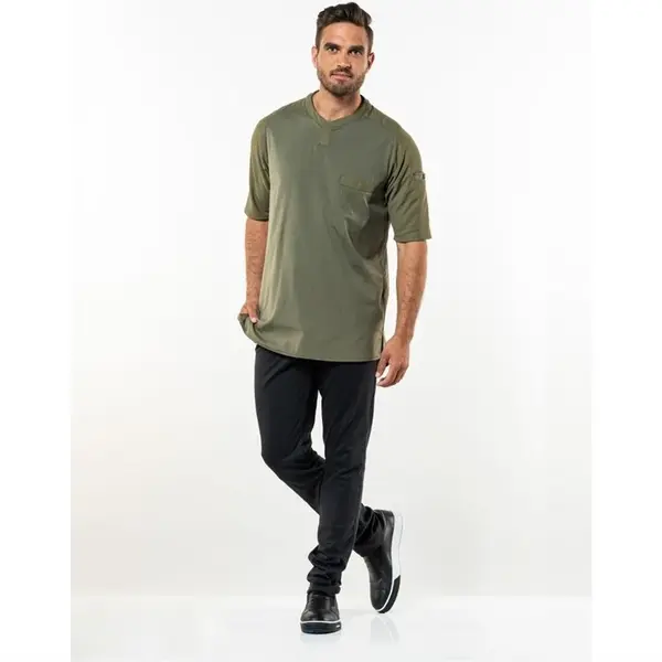 T-shirts | VALENTE UFX | Polyester/Katoen | Groen | Korte Mouw