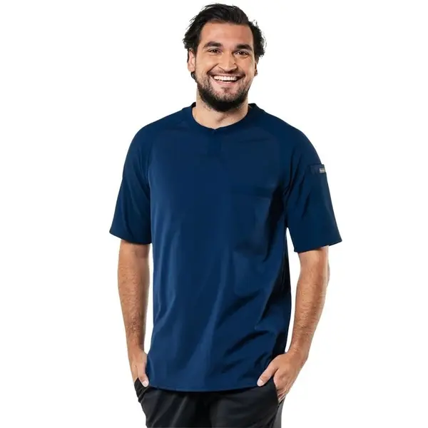 T-shirts | VALENTE UFX | Polyester/Katoen | Donkerblauw | Korte Mouw