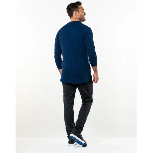 T-shirts | VALENTE UFX | Polyester/Katoen | Donkerblauw | Lange Mouw