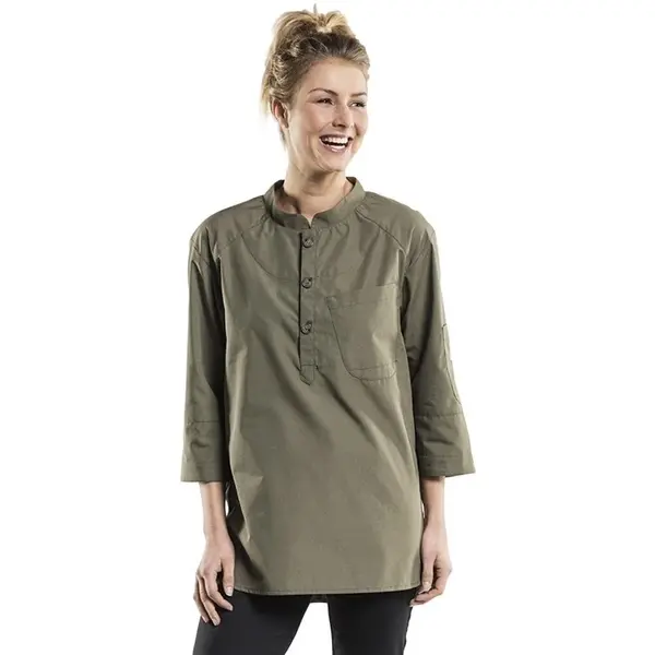 Koksbuis | BUJUTSU | Polyester/Katoen | Groen | 3/4 Mouw | Unisex