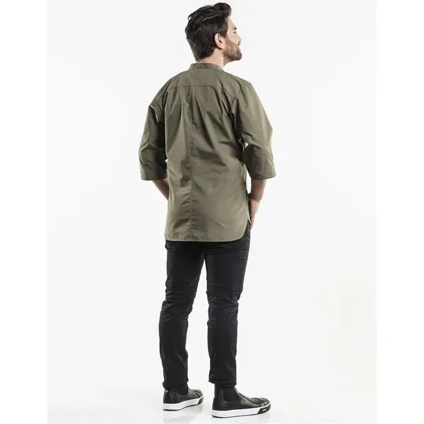 Koksbuis | BUJUTSU | Polyester/Katoen | Groen | 3/4 Mouw | Unisex