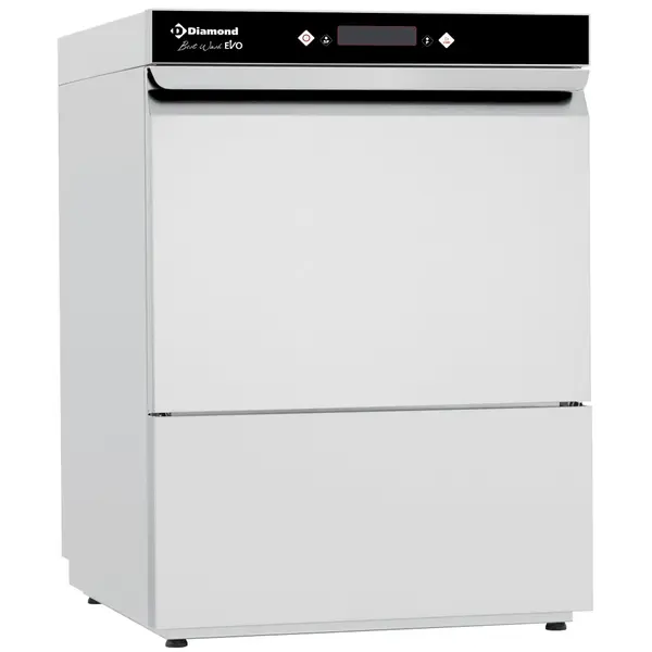 Horeca Vaatwasser | BEST WASH EVO | Mand 500x500 | Afvoerpomp | Zeeppomp | Naglanspomp | Ontharder | Breaktank | 400V | Dubbelwandig | 600x635x820(h)mm