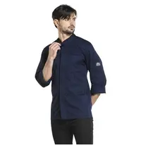 Chaud Devant Koksbuis | SALERNO | Polyester/Katoen | Donkerblauw | Lange Mouw