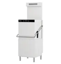 Diamond Doorschuifvaatwasser | BEST WASH EVO | Energiezuinig (Warmteterugwinning) | Mand 600x500 | Afvoerpomp | Zeeppomp | Naglanspomp | Breaktank | 400V | Dubbelwandig | 788x835x1565/2265(h)mm