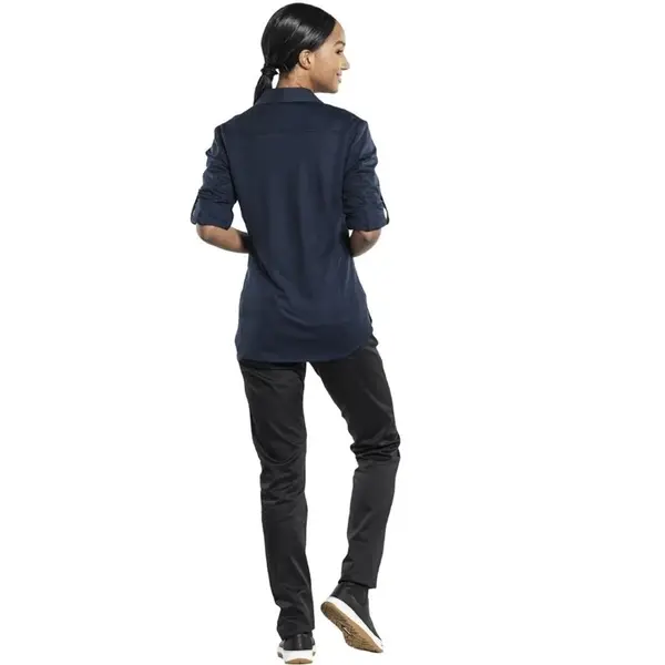 Horecabloes | UFX | Polyester/Katoen | Donkerblauw | Lange Mouw