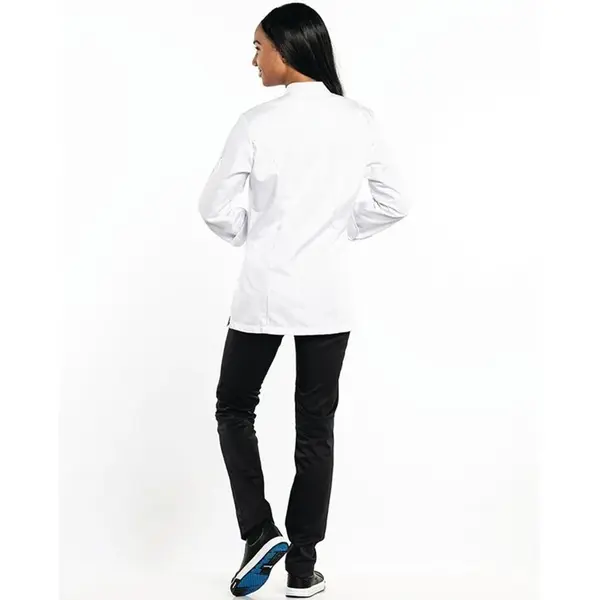 Koksbuis | MONZA | Polyester/Katoen | Wit | Lange Mouw