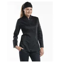 Chaud Devant Koksbuis | MONZA | Polyester/Katoen | Zwart | Lange Mouw