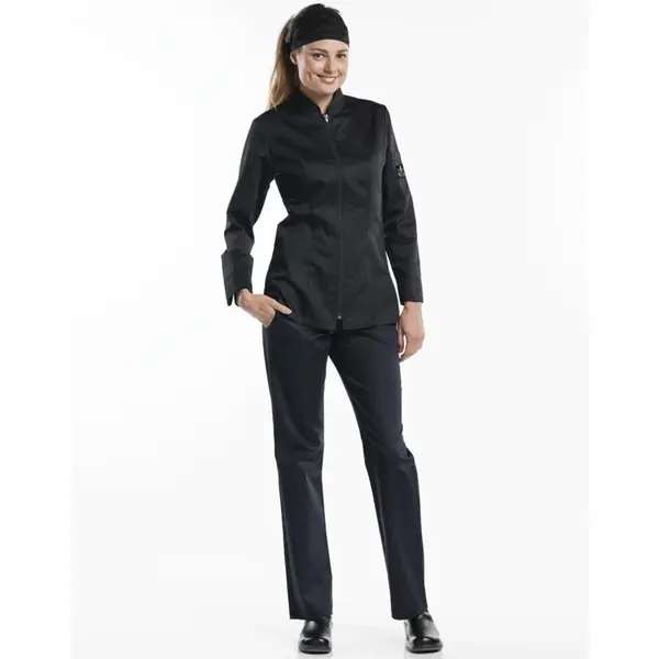 Koksbuis | MONZA | Polyester/Katoen | Zwart | Lange Mouw