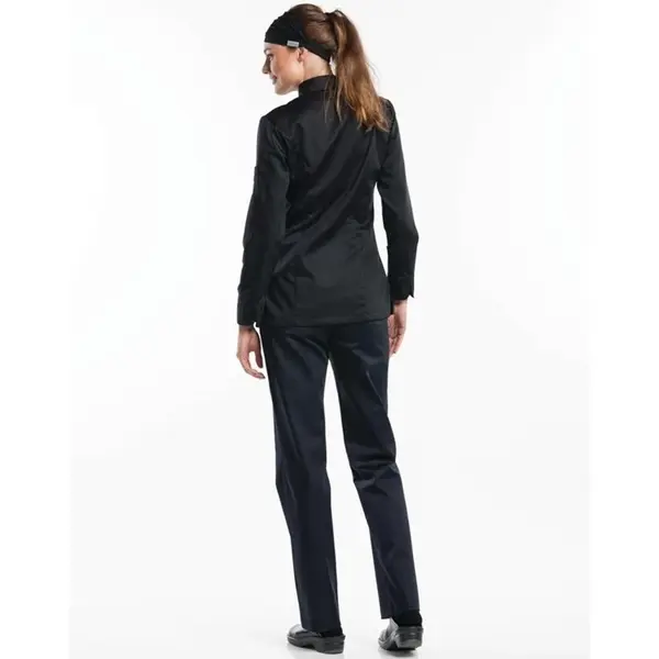 Koksbuis | MONZA | Polyester/Katoen | Zwart | Lange Mouw
