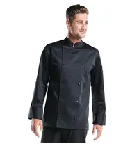 Chaud Devant Koksbuis | ROMA | Polyester/Katoen | Zwart | Lange Mouw
