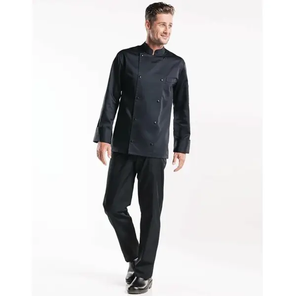 Koksbuis | ROMA | Polyester/Katoen | Zwart | Lange Mouw