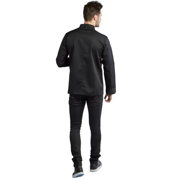 Koksbuis | SABOR | Katoen/Polyester | Zwart | Lange Mouw
