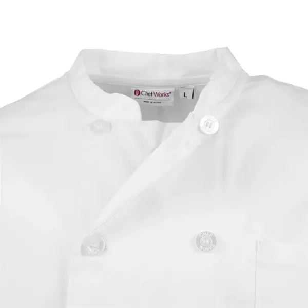 Koksbuis | LE MANS | Polyester/Katoen | Wit | Lange Mouw | Unisex