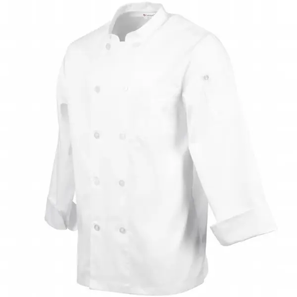Koksbuis | LE MANS | Polyester/Katoen | Wit | Lange Mouw | Unisex