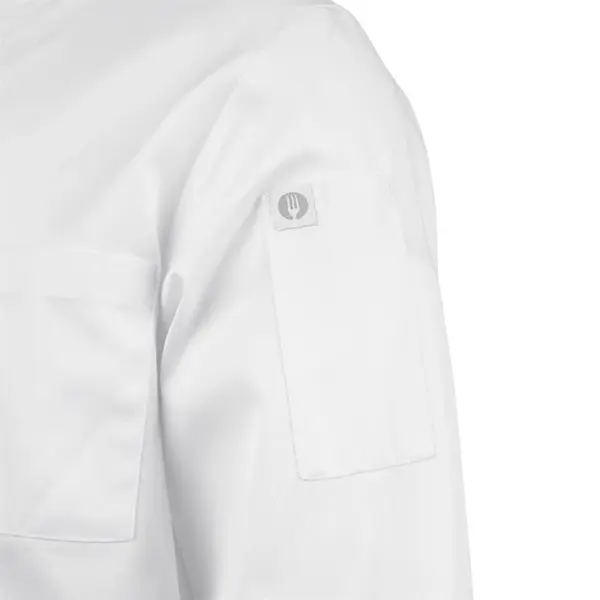Koksbuis | LE MANS | Polyester/Katoen | Wit | Lange Mouw | Unisex