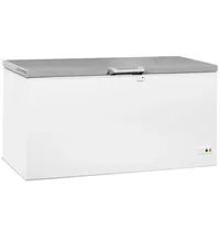 CombiSteel Vrieskist | 572L | Wit/RVS | -18°C/-24°C | Statisch | Kanteldeksel | 1775x743x840(h)mm 