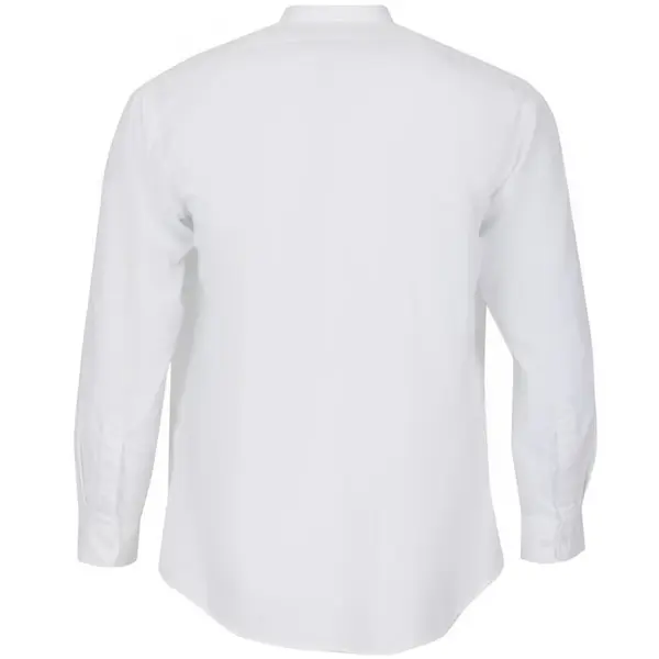 Horecaoverhemd | UNIFORM WORKS | Polyester/Katoen | Wit | Lange Mouw | Unisex | Maat S