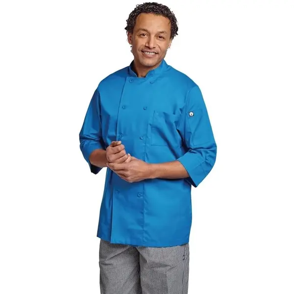 Koksbuis | COLOUR | Polyester/Katoen | Blauw | 3/4 Mouw | Unisex