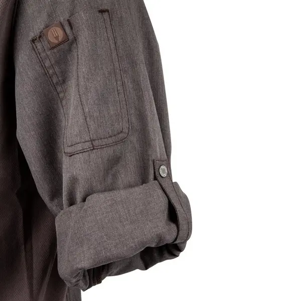 Koksbuis | URBAN HARTFORD | Polyester/Katoen | Grijs | Lange Mouw | Unisex