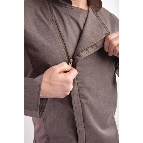 Koksbuis | URBAN HARTFORD | Polyester/Katoen | Grijs | Lange Mouw | Unisex